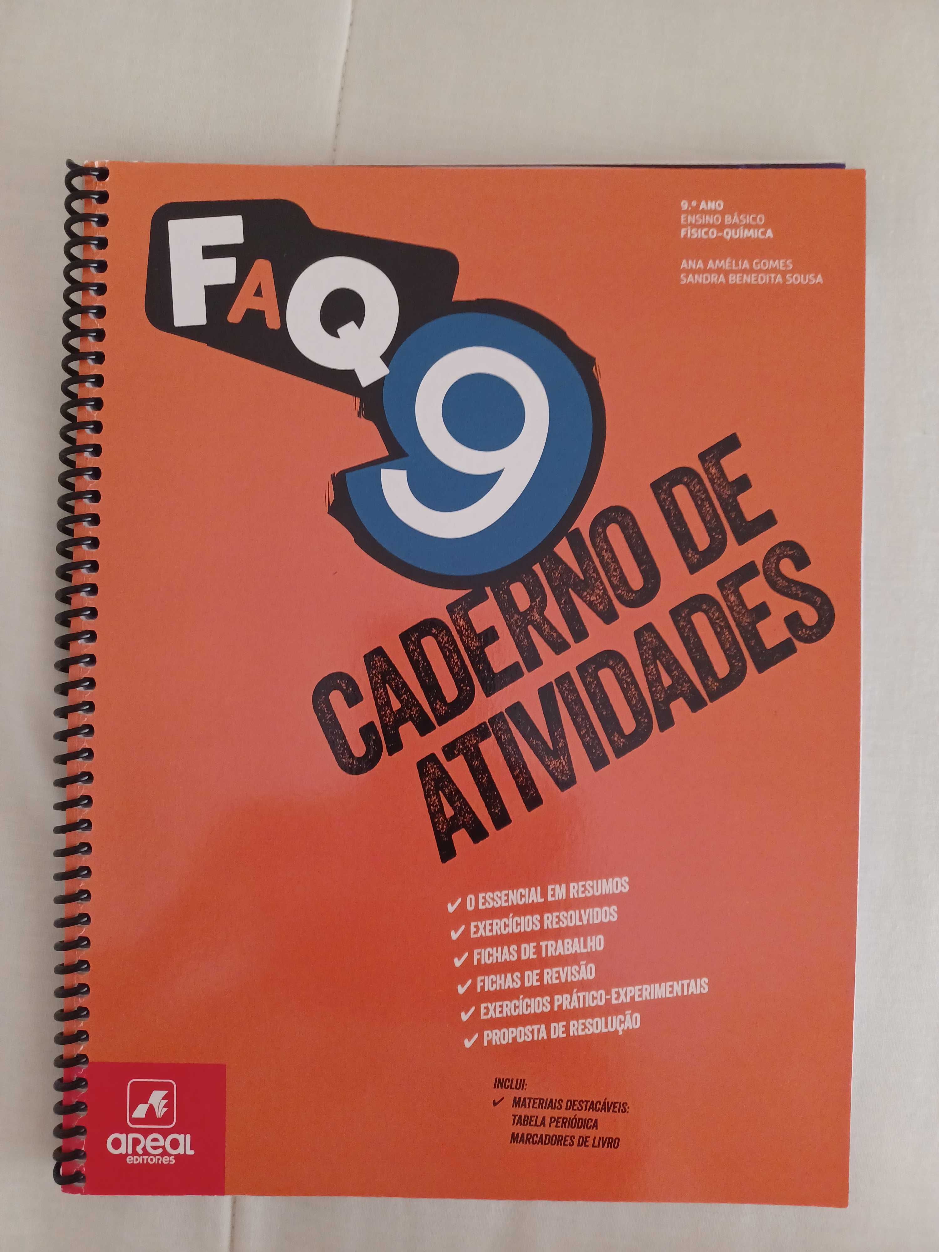 Caderno Fichas Física e Química do 9 ano