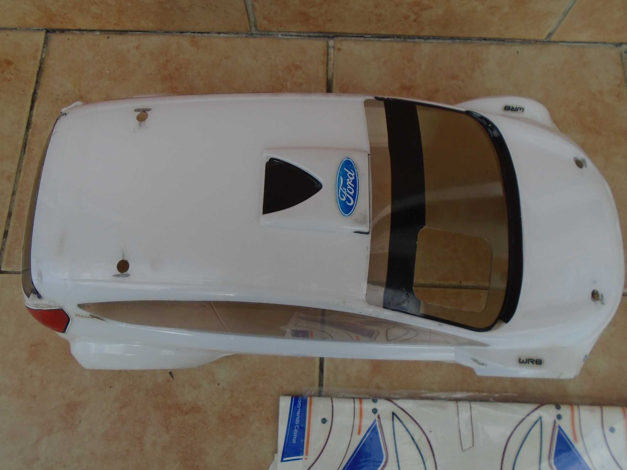 Ford Fiesta WRC HPI WR8 1:8  Nitro Karoseria Model RC 300mm