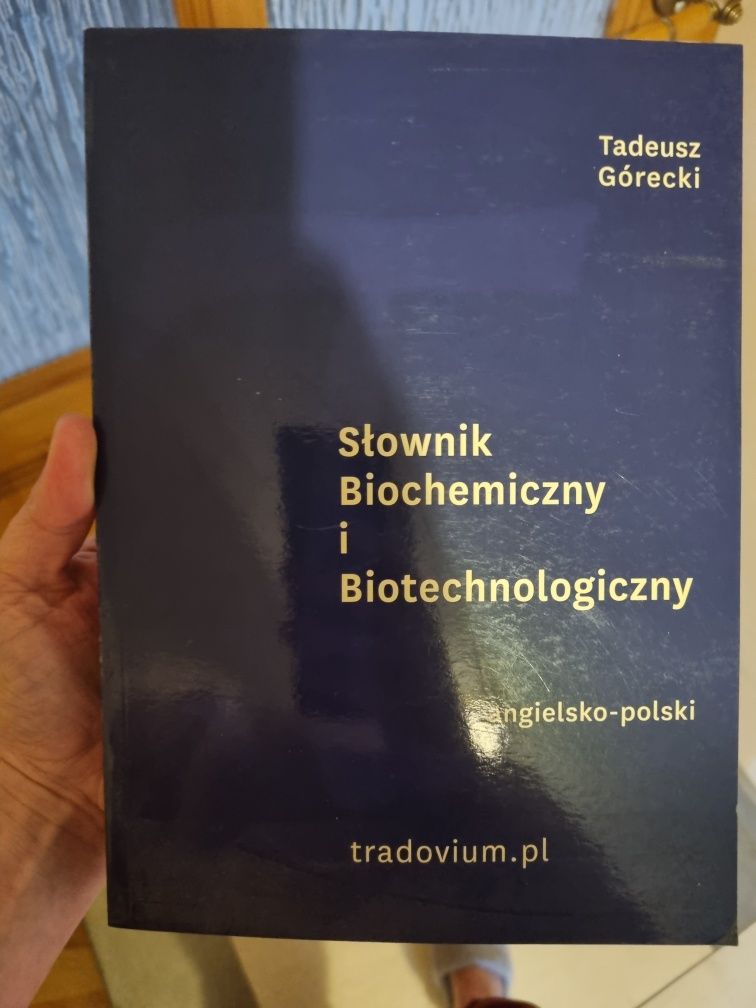 Słownik biochemiczny i biotechnologiczny angielsko-polski