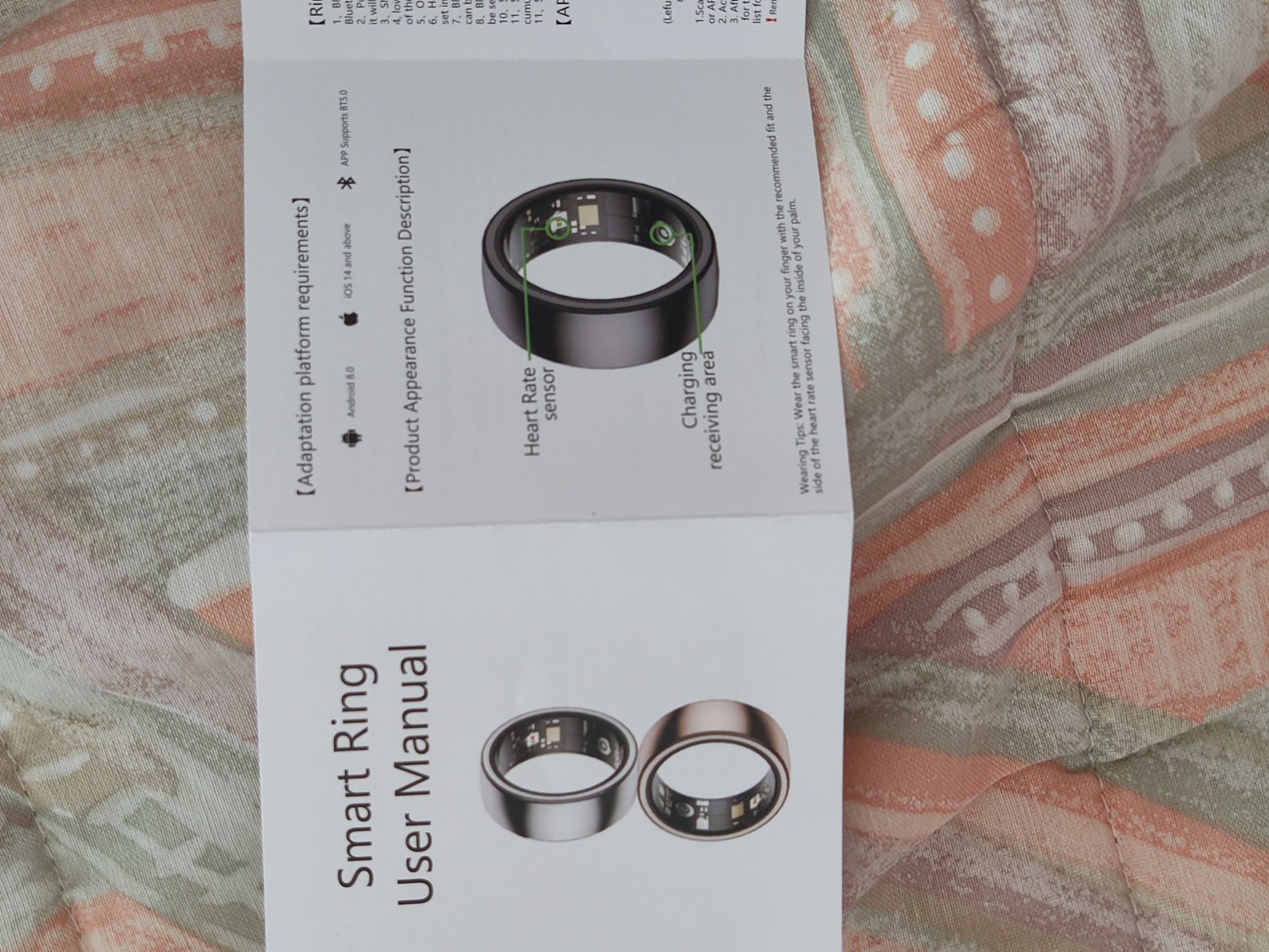 Smart ring dourado