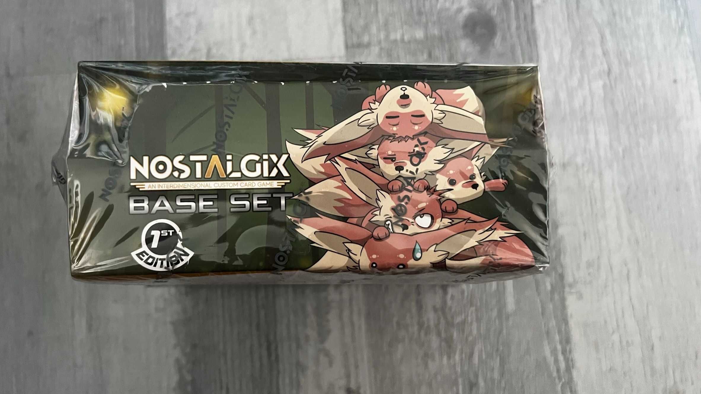 Nostalgix TCG: Base set 1st edition Booster Box