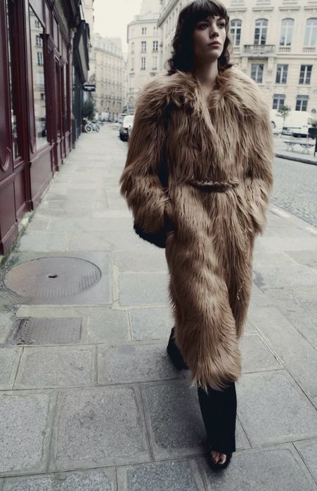 Шуба Zara Limited Edition Long