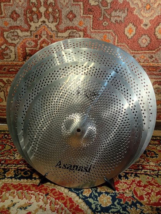 Zestaw cichych talerzy ride 20" hi-hat 14" crash 16" crash 18"