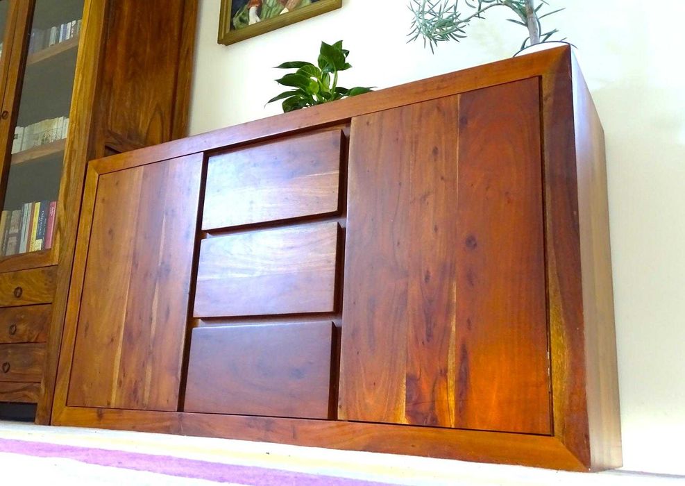 Kolonialna szafka /komoda indyjska - lite drewno - AlmiDecor