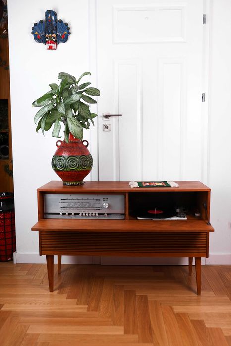 Radiola Blaupunkt komoda szafa grająca lat 60 mid-century space age