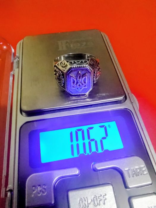 Срібна чоловіча печатка 925 | Нова з біркою | Розмір 20