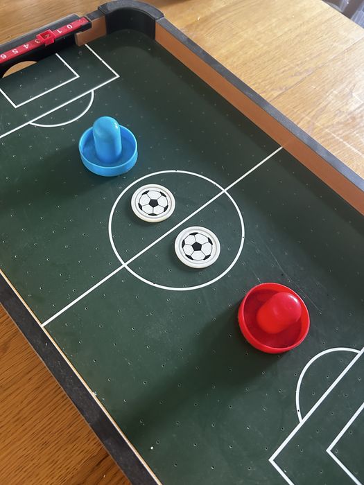 Jogo Air Hockey de futebol