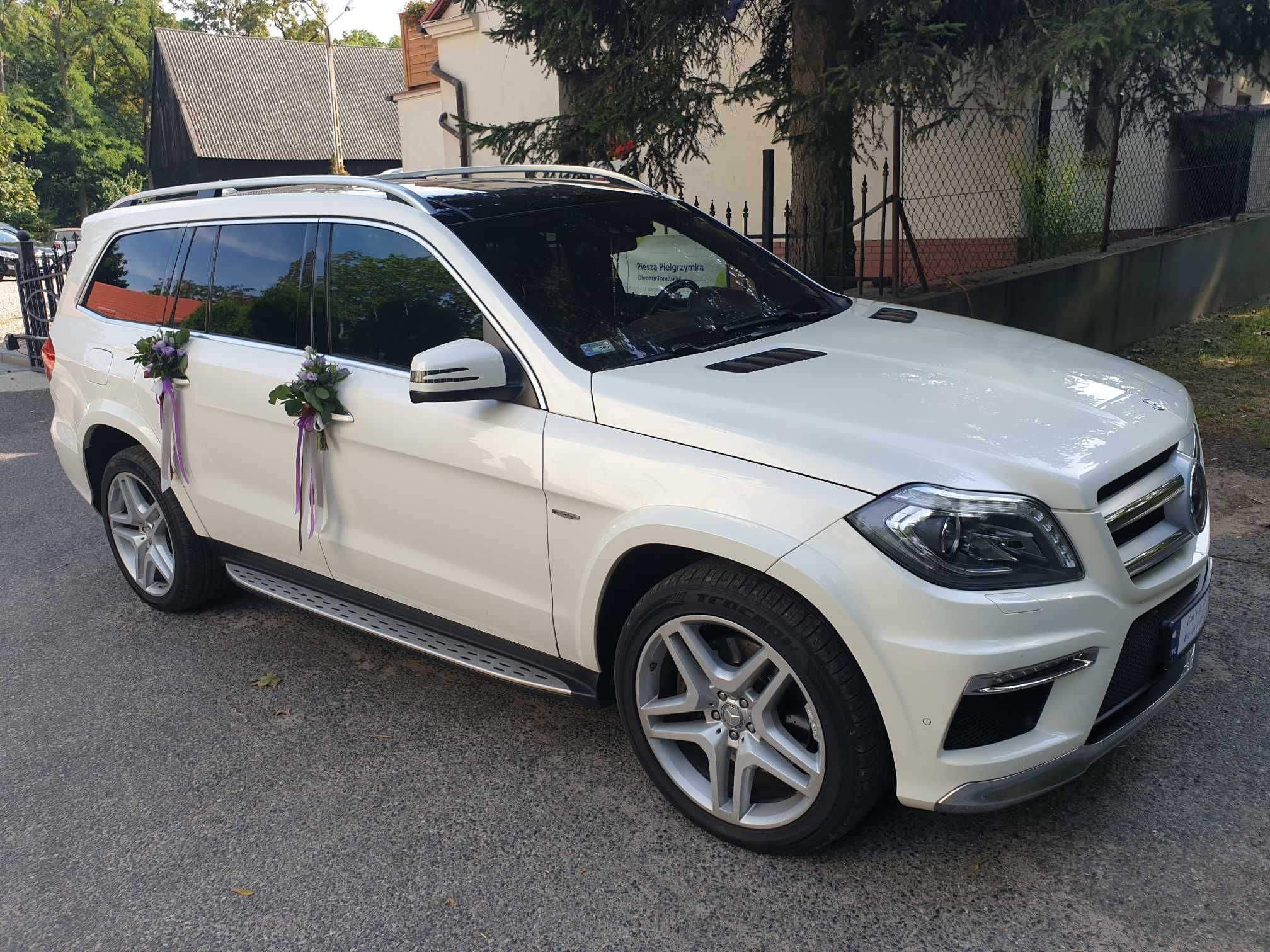 Samochód auto do ślubu Mercedes GL
