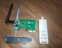 Karta wifi usb sieciowa wewnętrzna TP-Link TL-WN781ND i zewnętrzna TL-