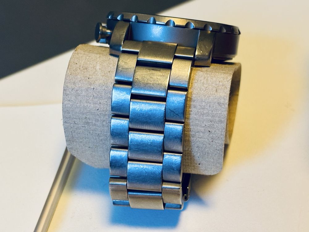 Zegarek męski Fossil Nate tytanowy model Ti1004 chronograph