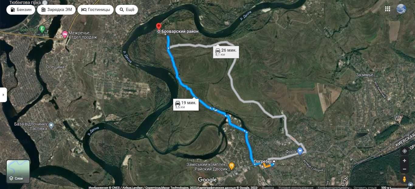 Участок у воды 10 сот берег реки Десна, озеро, лес, Киев 10км