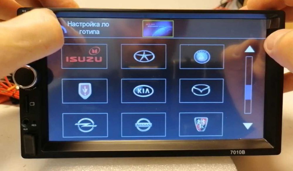 Автомагнітола pioneer 7010  пульт,вихід на сабвуфер,екран сенсорний