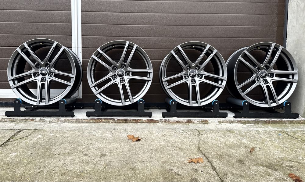 4x felgi aluminiowe 5x112 r18 et30 8J Alufelgi Grafitowe Wklęsłe 18”