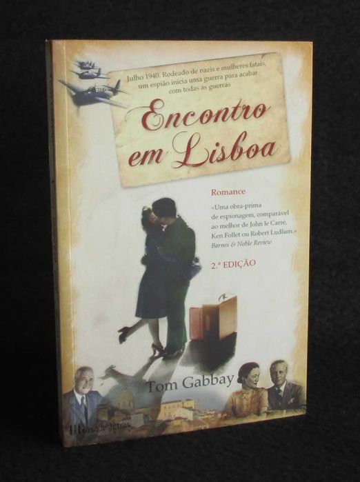 Livro Encontro em Lisboa Tom Gabbay