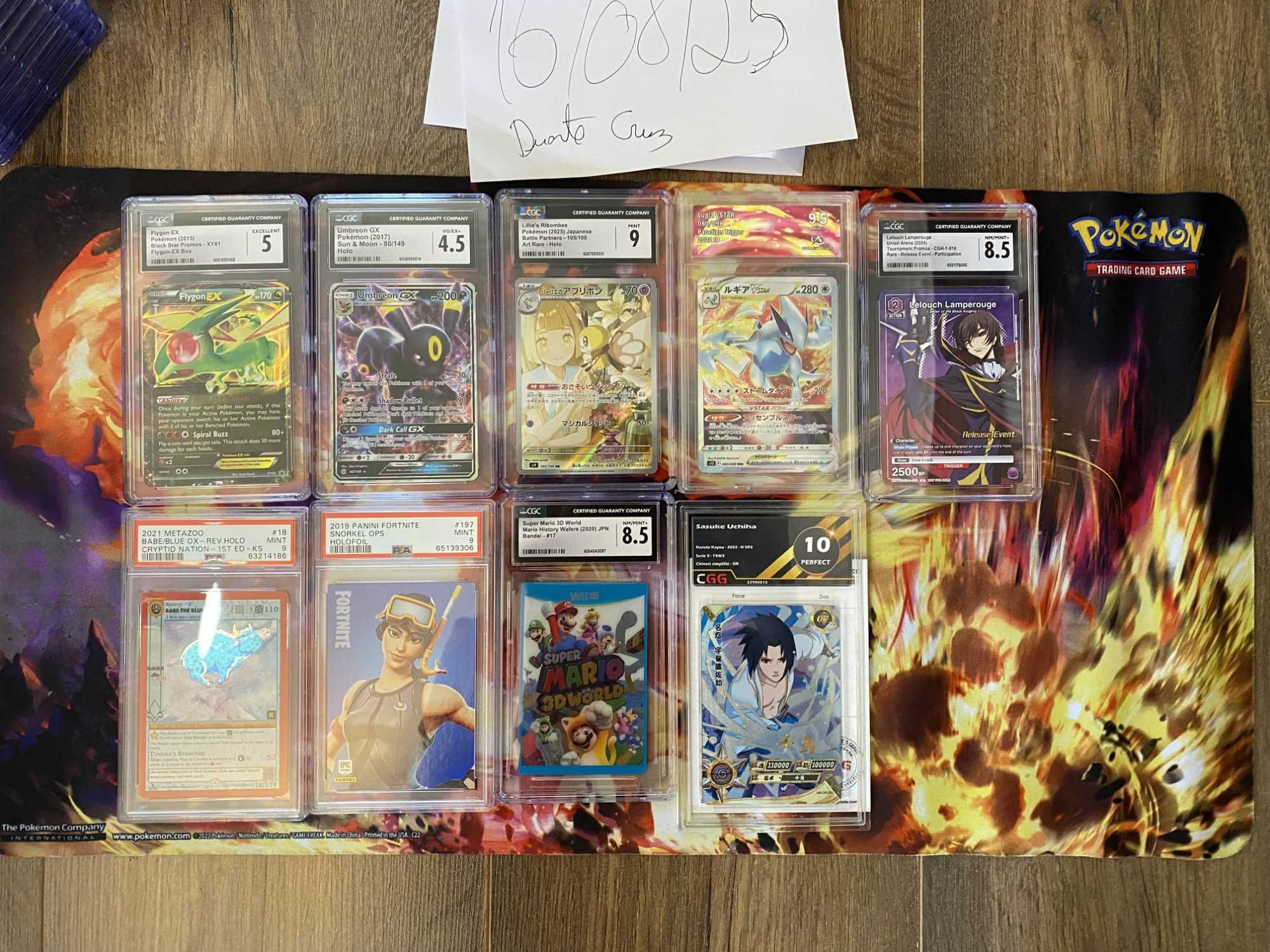 37 Slabs Lote Pokémon + Random Slabs