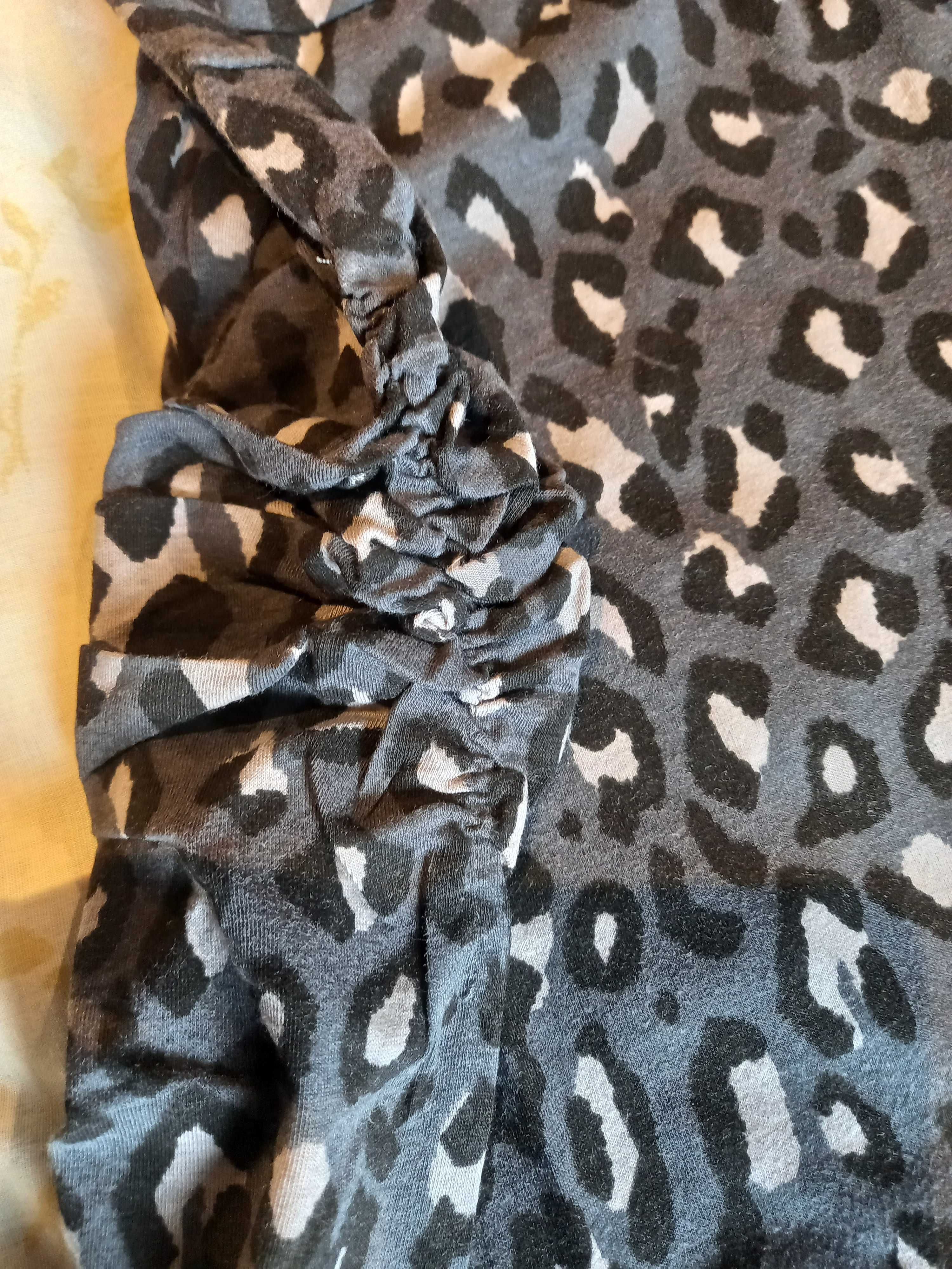 Camisola de gola alta, padrão tigresa cinzento - S - Zara Trafaluc.