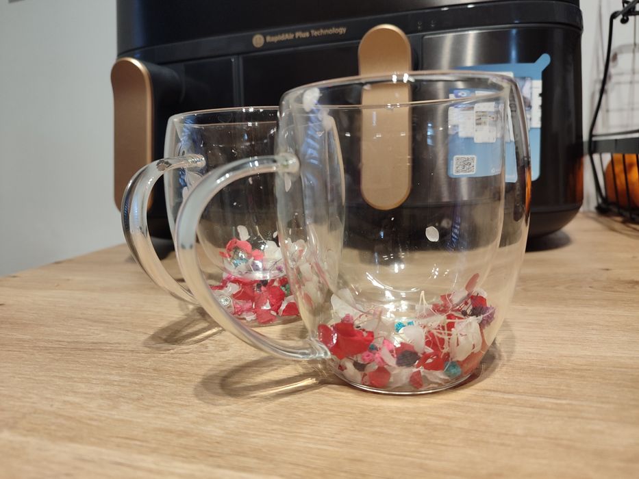 Kubki termiczne kwiaty