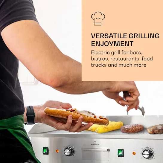 Grillmeile 4400 grill elektryczny  2x2200W płyta grillowa AI103