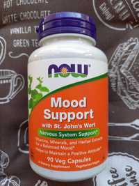 Now Foods Mood Support со зверобоем поддержка нервной системы 90