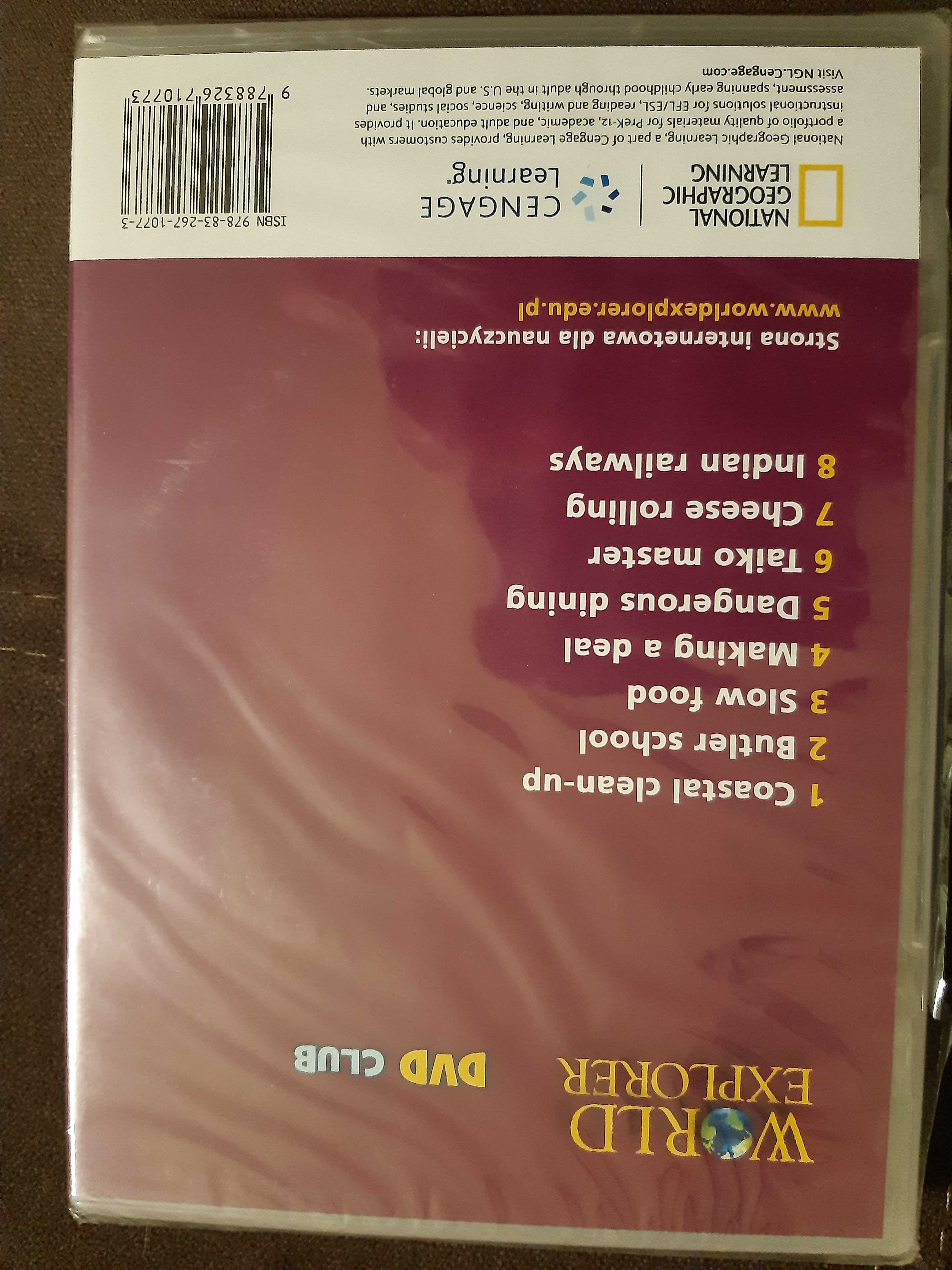 Filmy do kl. 5 DVD Club World Explorer 2 + Podręcznik World Explorer 5