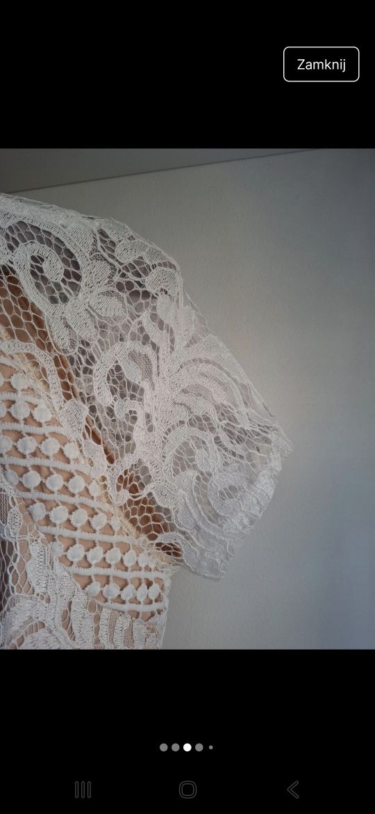 PrettyLittleThing S XS 36 sukienka koronkowa nowa z metką