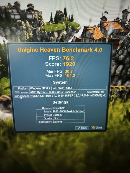 Gigabyte GTX 1660 Super 6GB