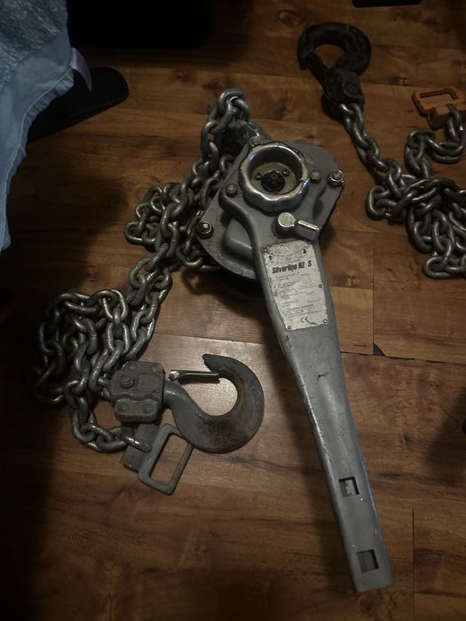 Wciągnik łańcuchowy dźwigniowy Silverline HZ 5 – 5T