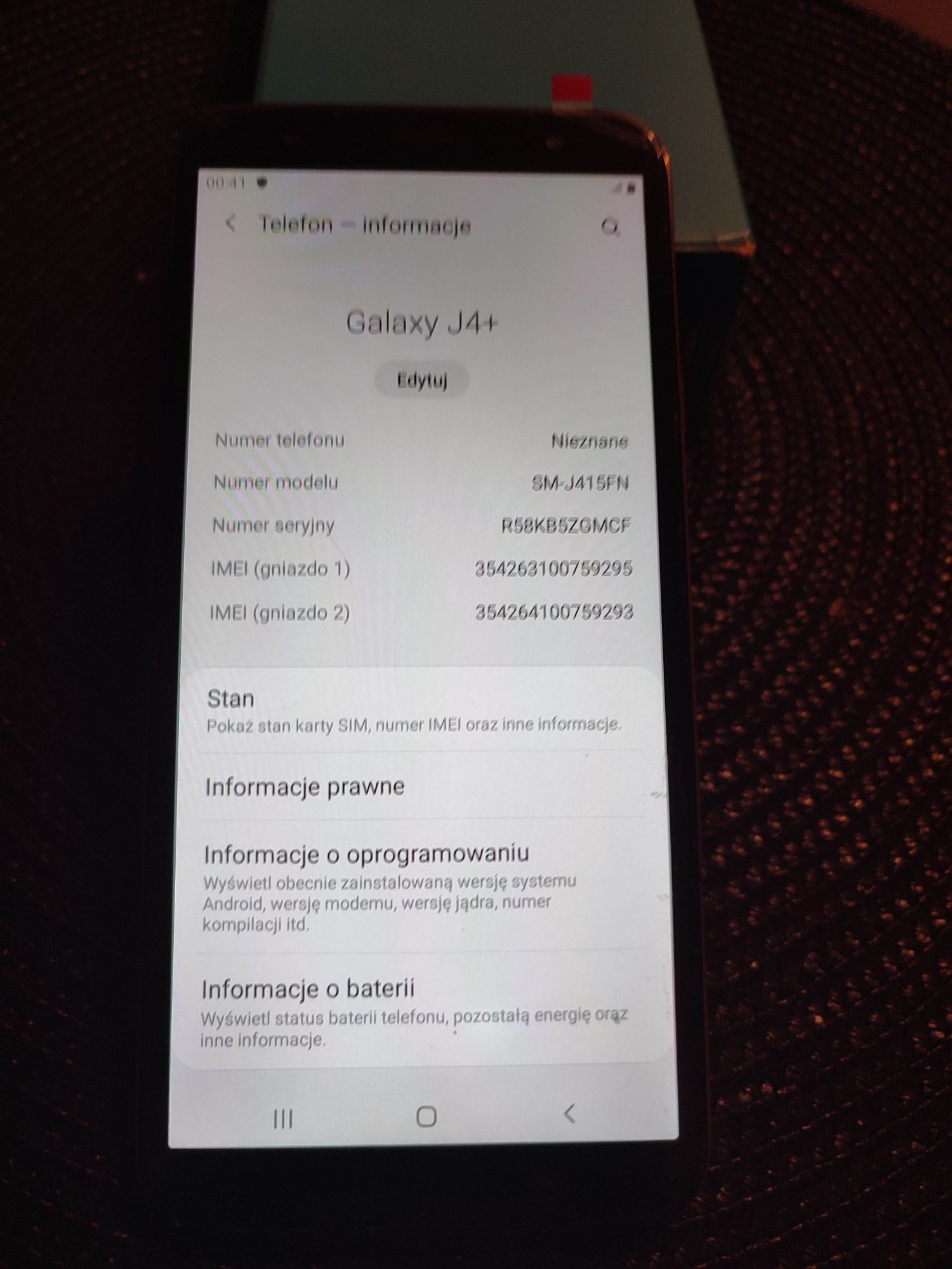 Samsung Galaxy j4+ duo