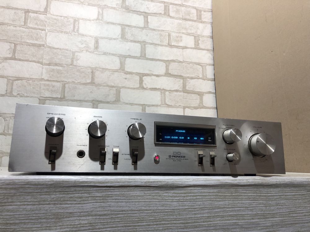 ТОП! Усилитель/підсилювач Pioneer SA-710 Blue Line б/у с Германии