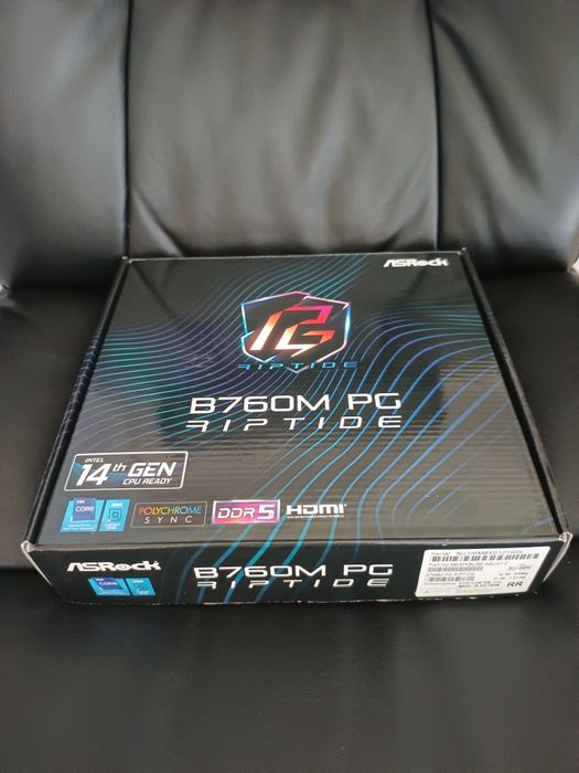 Нова AsRock B760m PG  Riptide DDR5