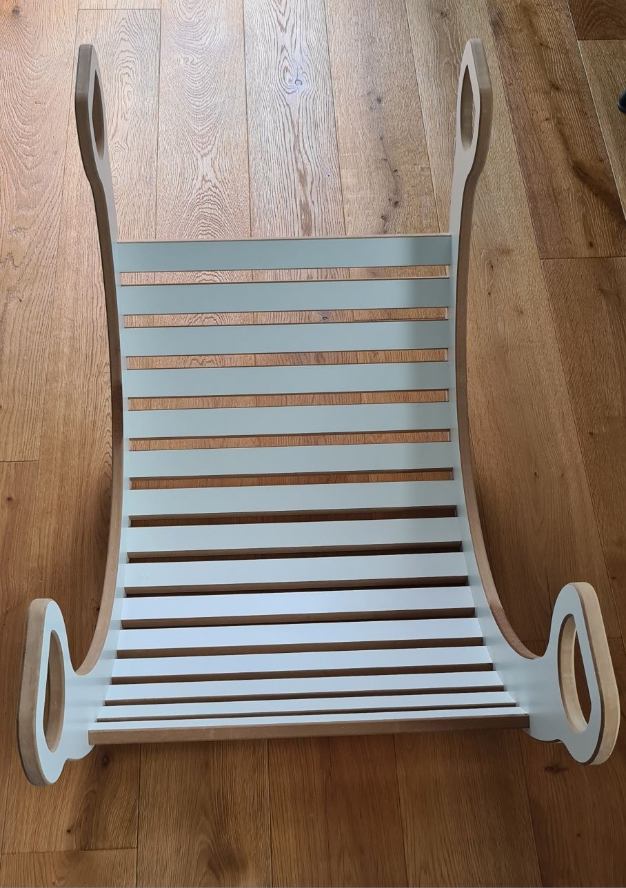 3w1 bujak Montessori, blat, zjeżdżalnia + krzesełko Tupti Wood