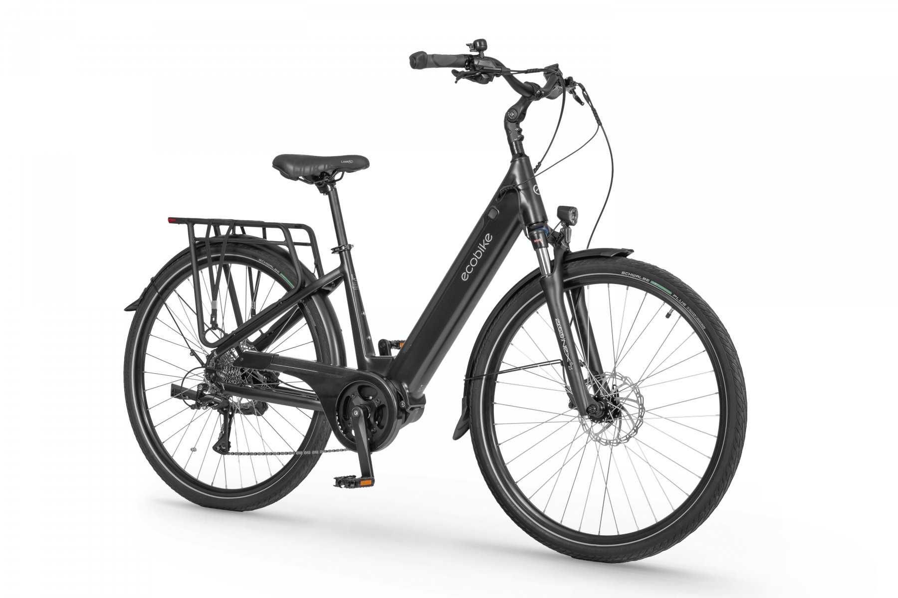 Rower elektryczny EcoBike LX 100 - silnik centralny Bafang M210