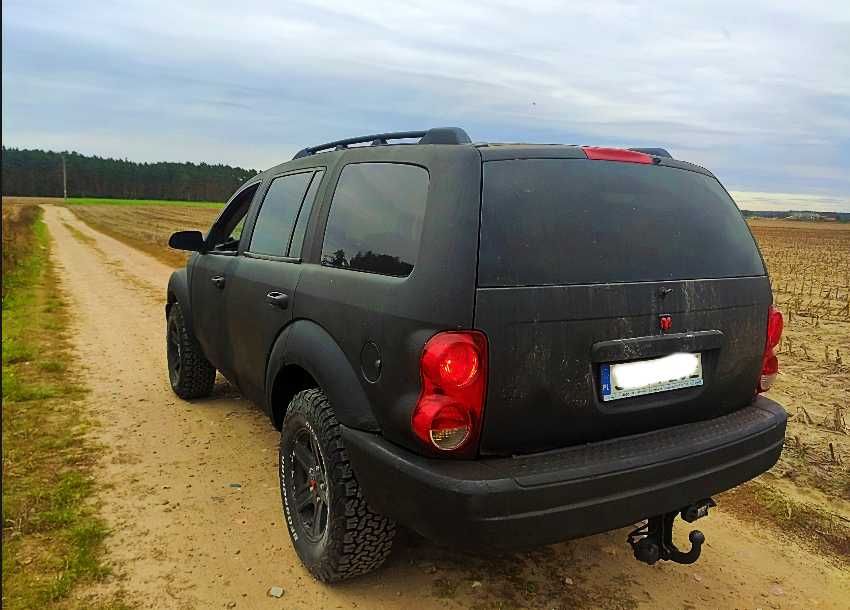 Dodge Durango 4.7 V8 Magnum koła A/T 4x4  HAK LPG 7 osób lub zamienię