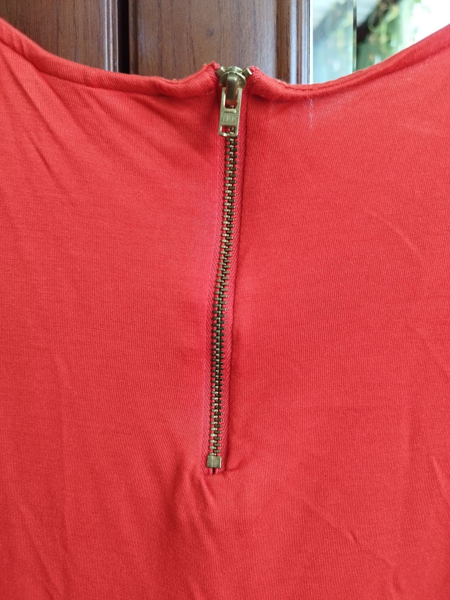 Koszulka marki Next kolor czerwony, rozmiar 34