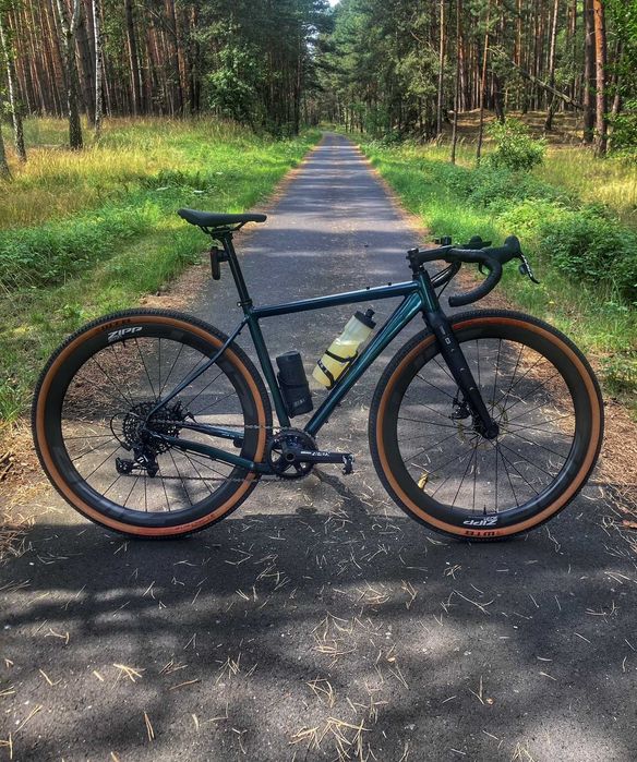 Rower gravelowy Octane One Gridd 1 Sram Apex 1x12 koła karbon Zipp 303