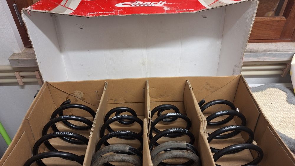 Molas rebaixamento Eibach renault clio 3