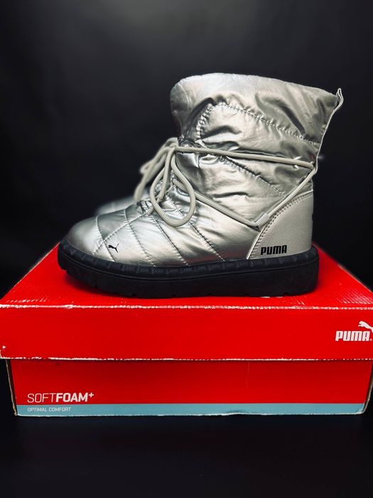 Женские дутики Пума Зимние сапоги пума зимові Сноубутси Пума зимові