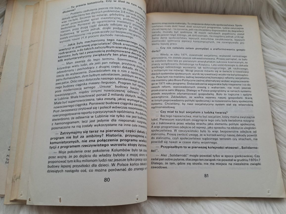 Edward Gierek: Przerwana dekada