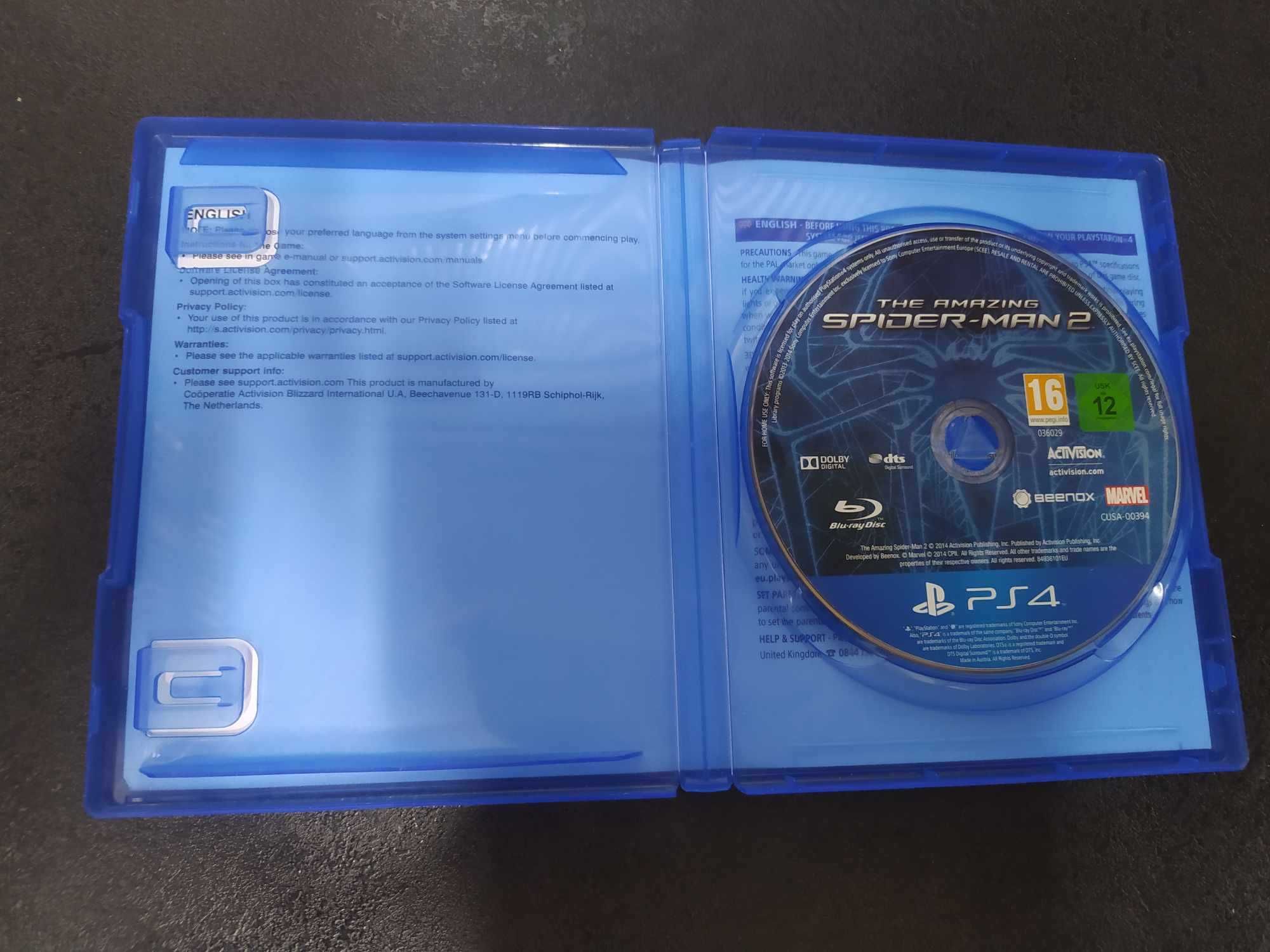 The Amazing Spider-Man 2 PS4 gra TYLKO po Angielsku Spiderman