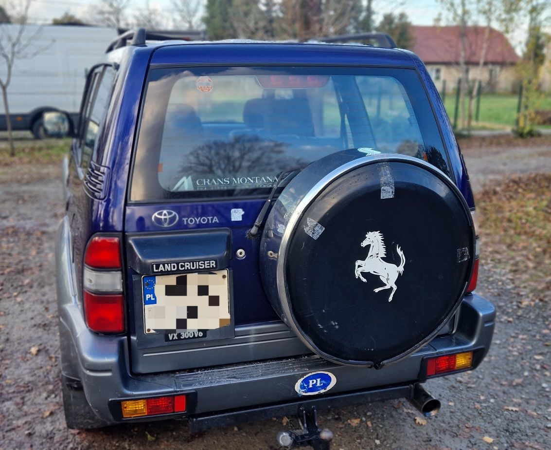 Toyota Land Cruiser J95 3.4 V6 Manual LPG Zadbany