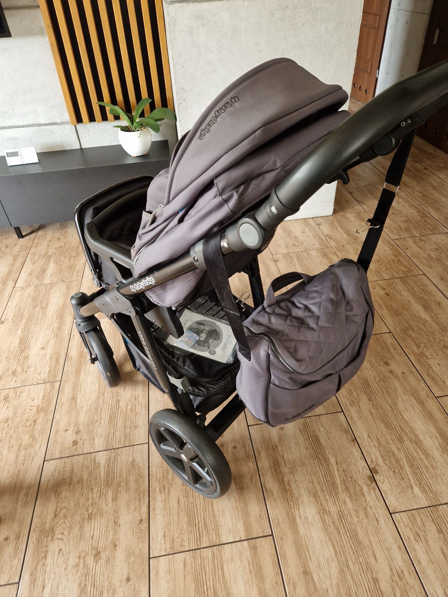 Wózek Baby Design Lupo Comfort, kompletny zestaw