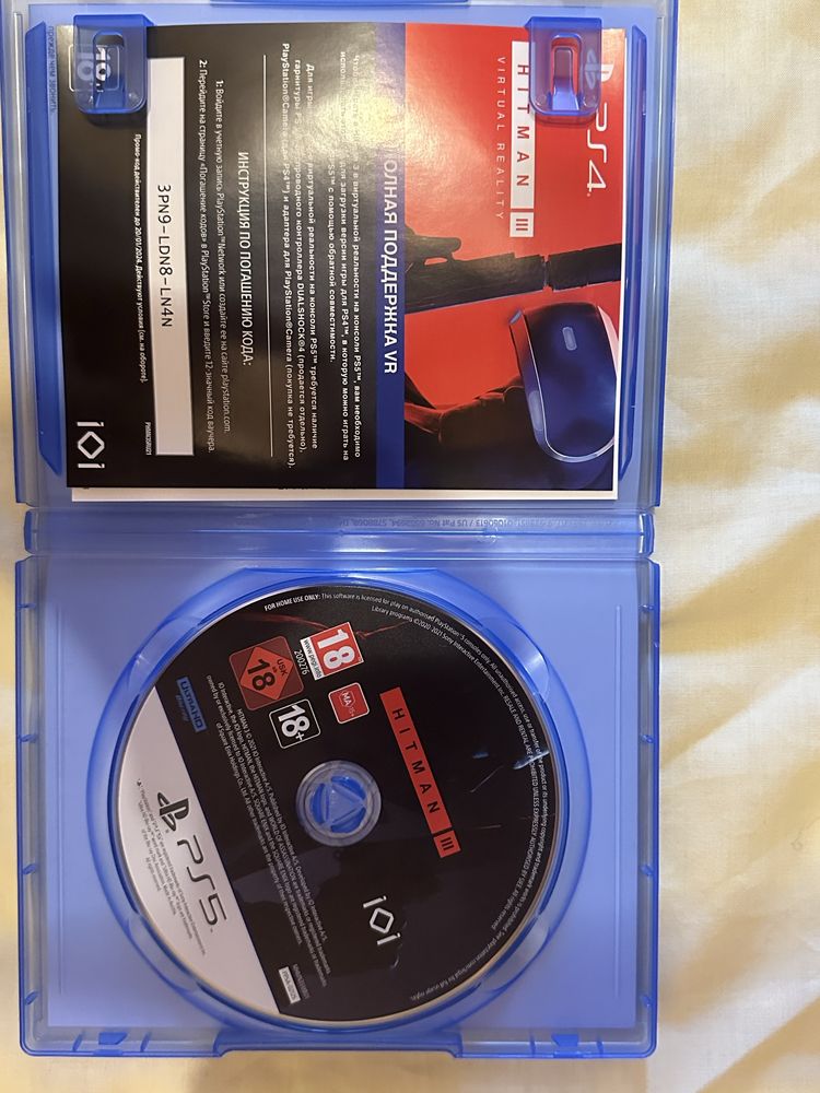 Диски от PS 5 в хорошем состоянии
