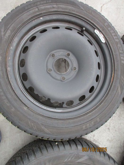 koła-felgi stalowe + opony Renault Dacia  6,5x16 et47 opony 205/55r16