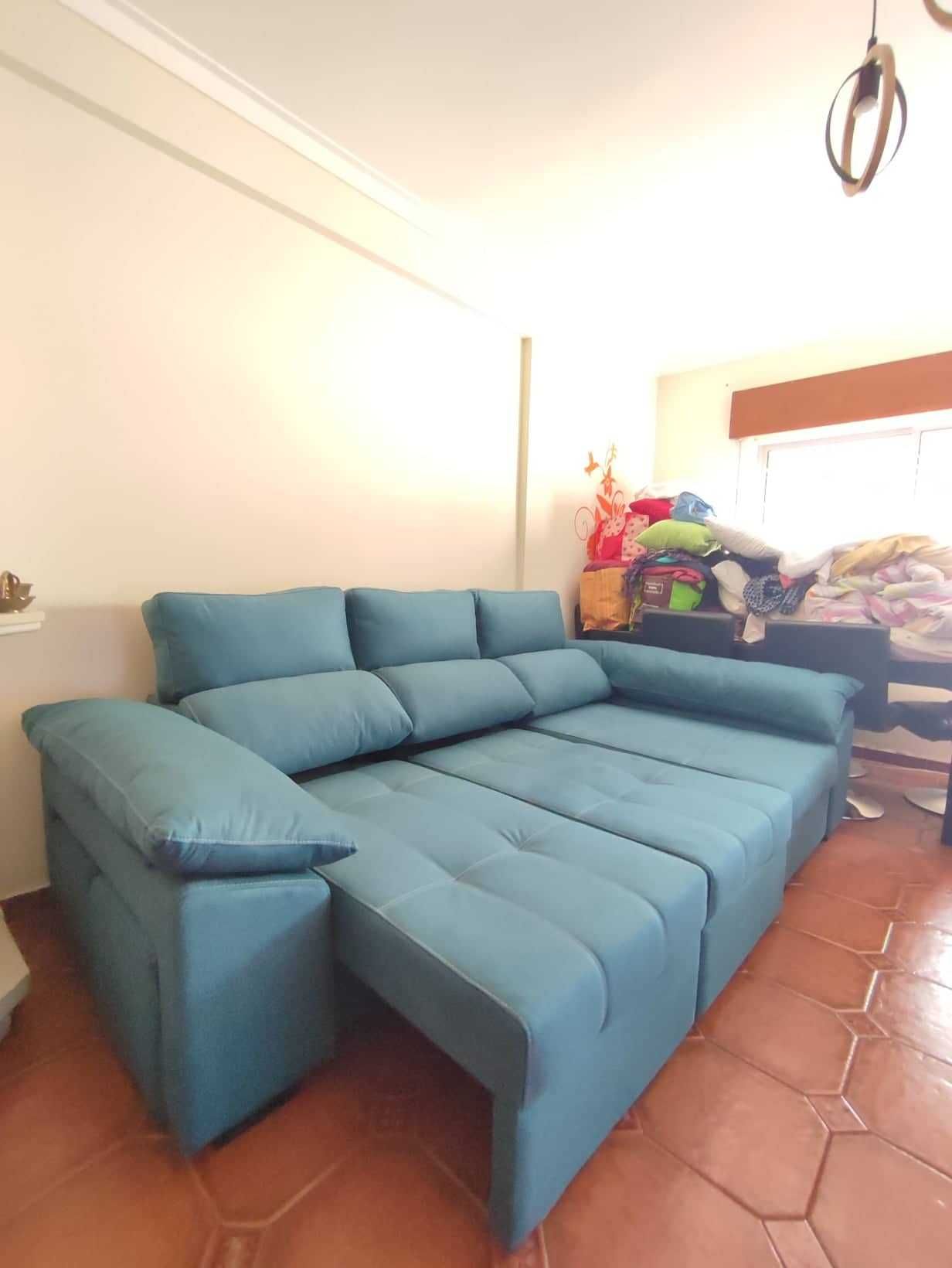 Sofa Cama - Chaise-longue elevatória - NOVO - FABRICA