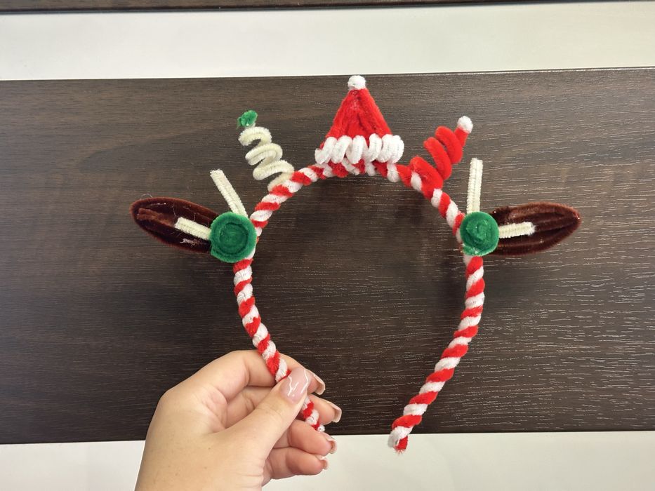 Новорічний обруч, олень дитячий