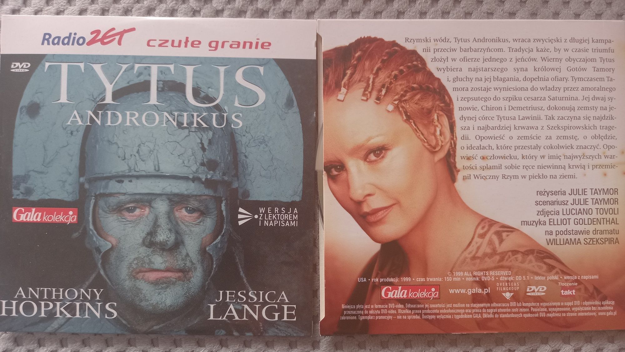 Tytus Andronikus dvd