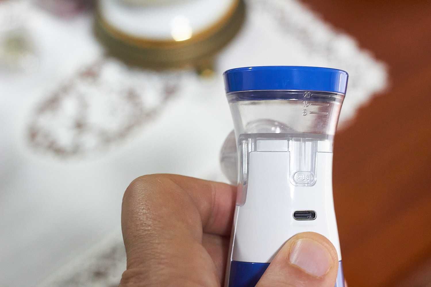 Nebulizador portatil bebe e adulto