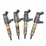 Komplet wtryskiwaczy PEUGEOT CITROEN 1.6 EHDI 8V BOSCH 0445110340