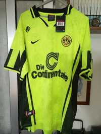camisola Borussia de Dortmund campeão europeu 1997 XXL