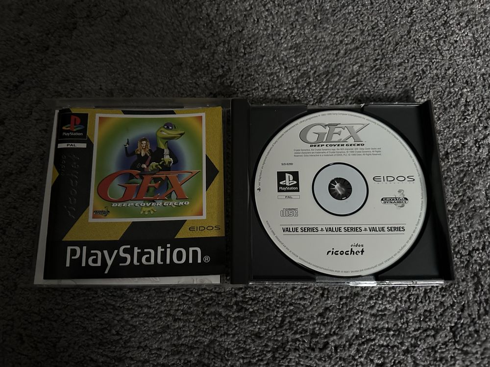 Gex Deep Cover Gecko Playstation 1 ( PS1 )